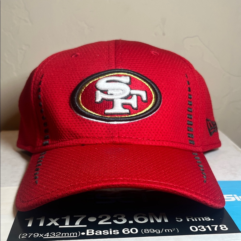 New Era Scarlet Cap with SF Emblem